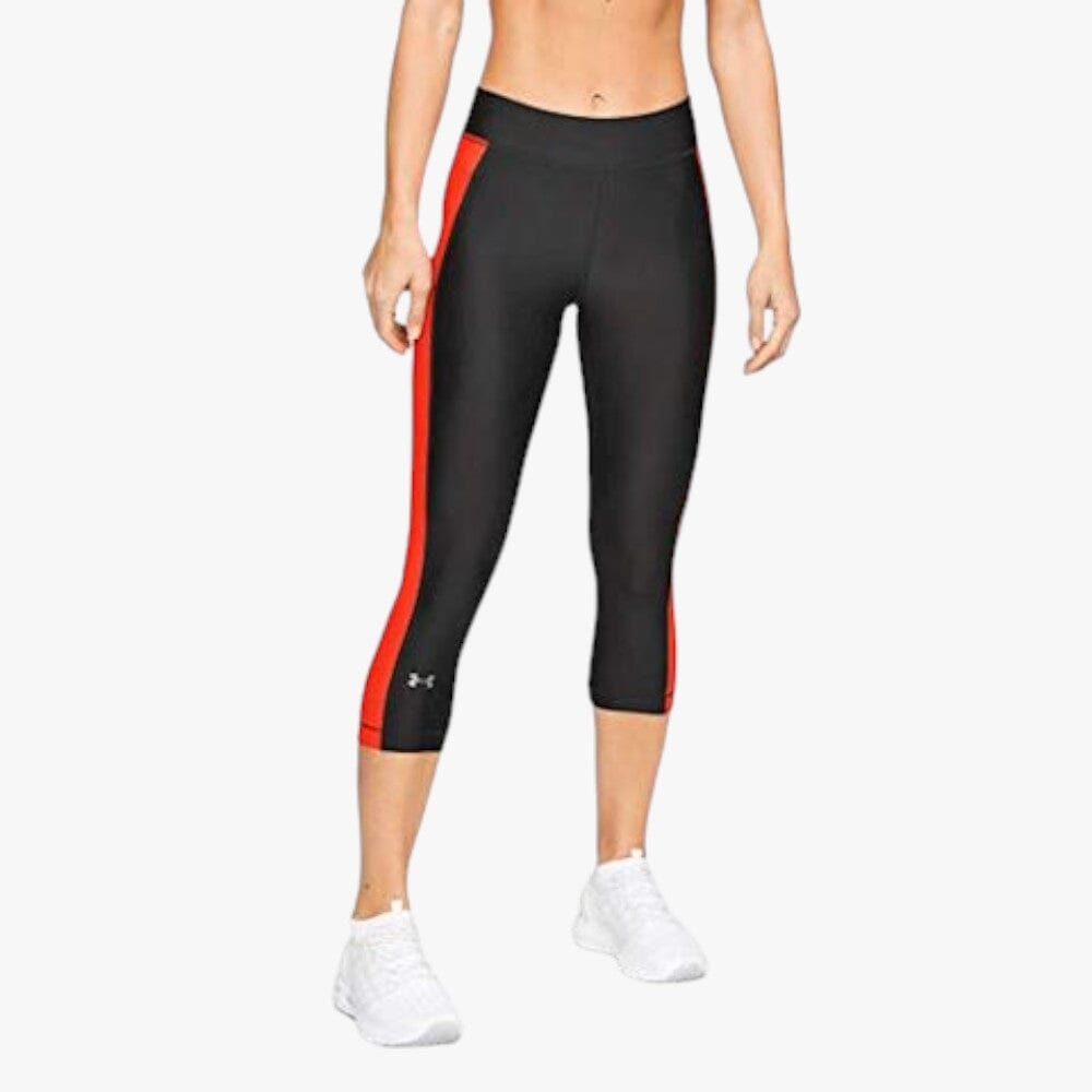 Under Armour Ladies Hg Armour Capri Tights Black | Under Armour