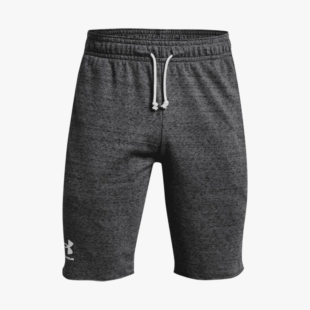 Under Armour Mens Rival Terry Shorts 012 Grey | Under Armour