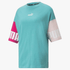 Puma Mens Power Colorblock Short Sleeve Tee Porcelain | Puma