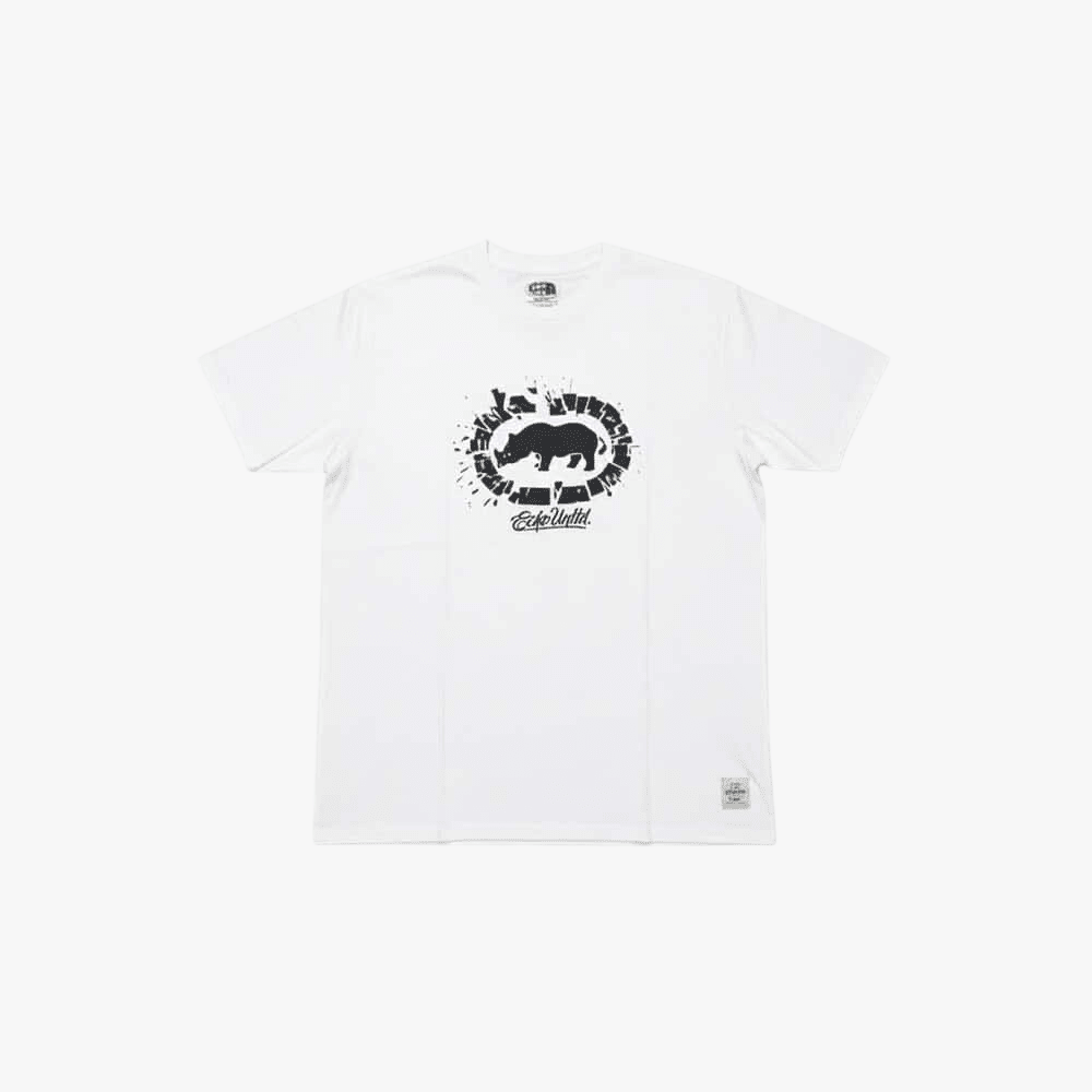 Ecko Mens Graphic Short Sleeve Tee White | Ecko