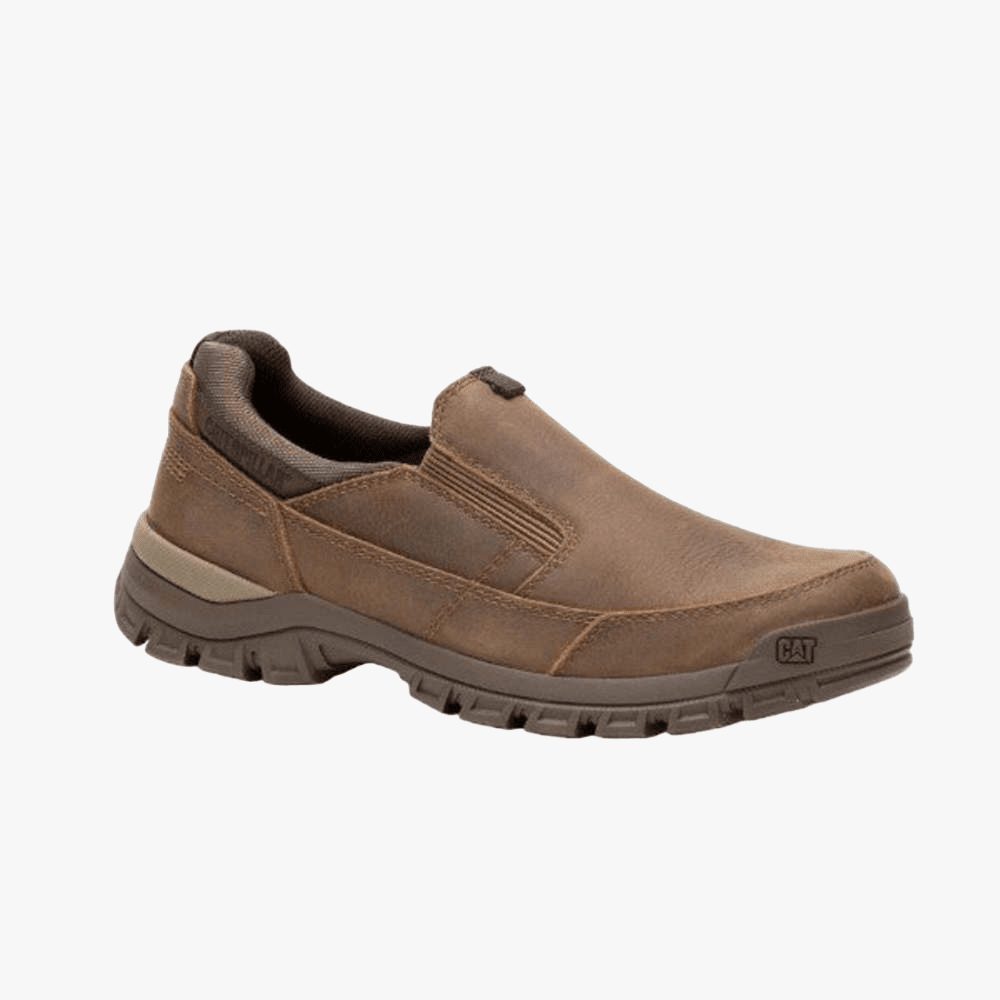 Caterpillar Mens Threshold Slip On Shoe Wild Mushroom | Caterpillar