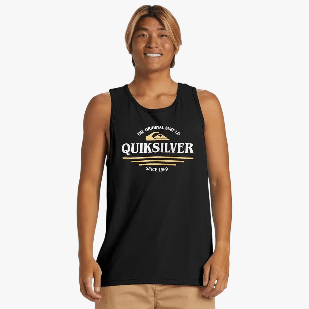 Quiksilver Mens Type Line Vest Black | Quiksilver