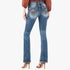 Miss Me Womens Ombre Angel Mid Rise Bootleg Jeans | Miss Me