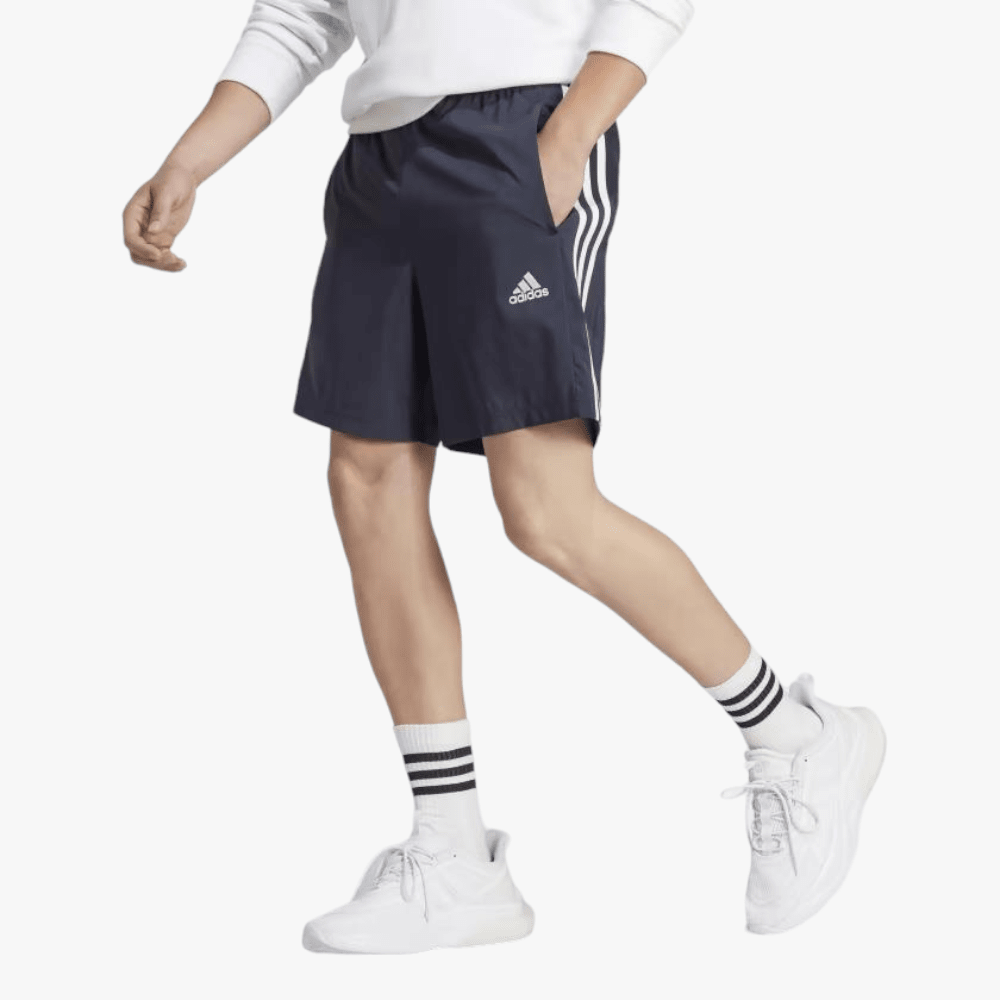 adidas Mens 3S Chelsea Shorts Navy adidas