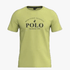 Polo Mens Heritage Printed Short Sleeve Tee Yellow | Polo