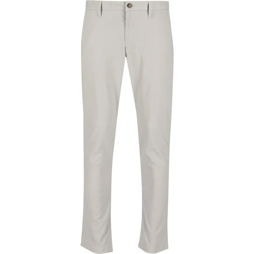 Polo Mens Venice Slim Fit Chino Pants Light Grey