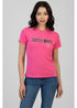Sissy Boy Glitter In The Dark Regular Tee Bright Pink | Sissy Boy