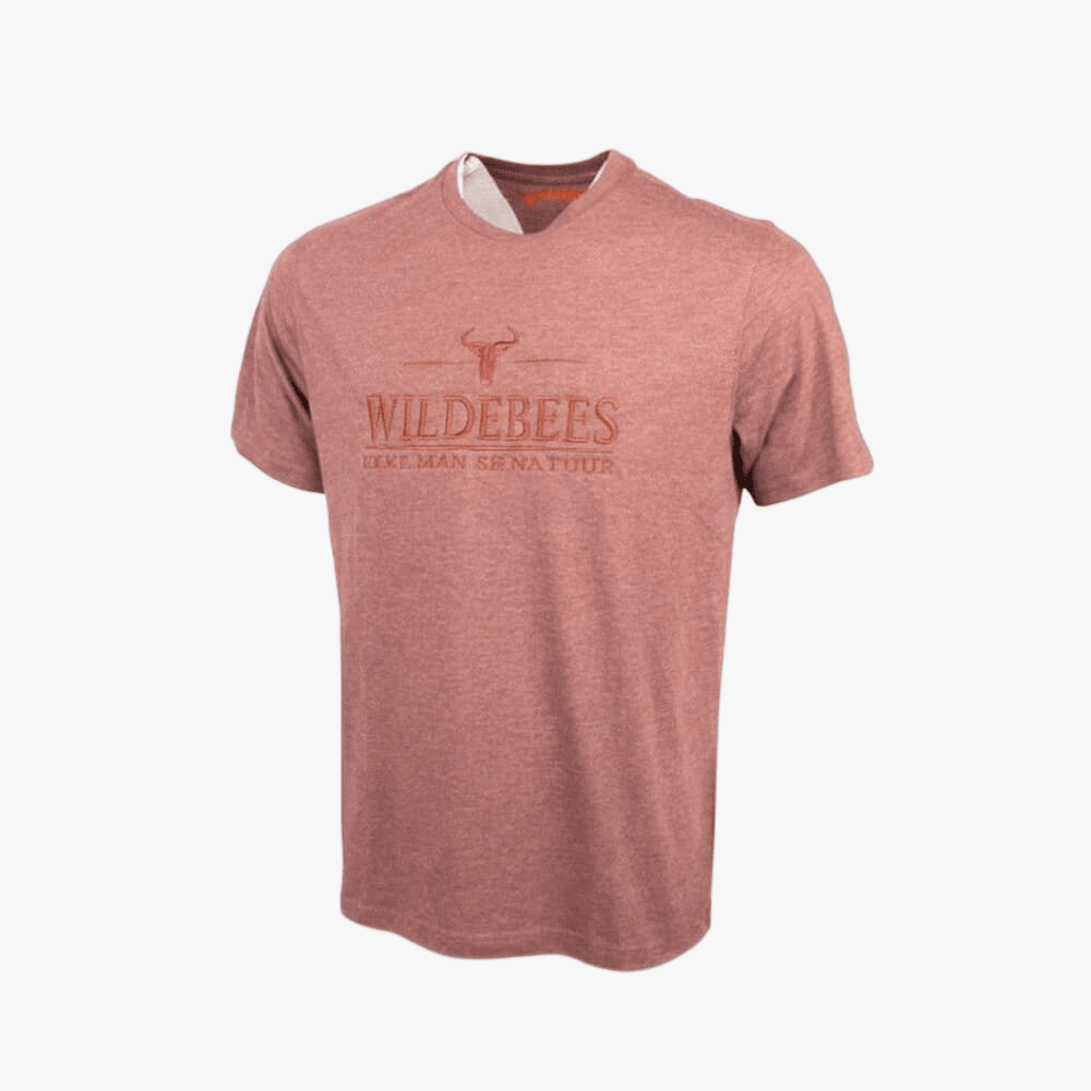 Wildebees Legacy Embroid Logo Tee Coffee Mel | Wildebees