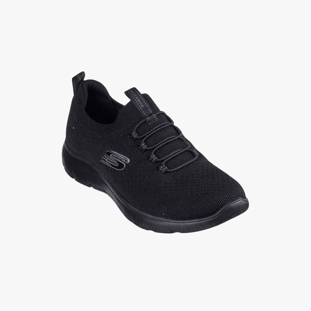 Skechers Womens Summits Sneaker Black | Skechers