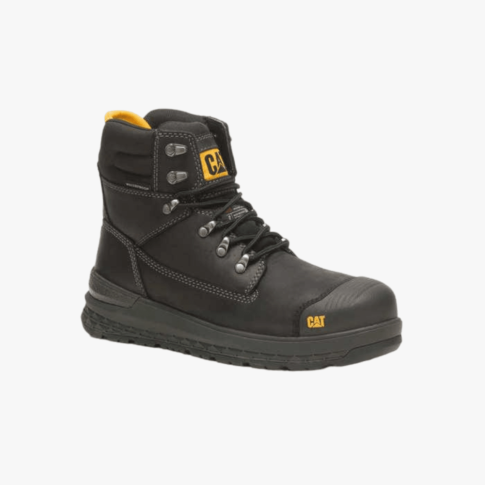 Caterpillar Mens Impact Hiker Wp Tx Cct Astm Carbon Composite Toe Black | Caterpillar