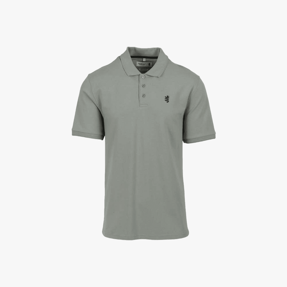 Pringle Mens Austyn Core Pima Pique Short Sleeve Golfer Sage | Pringle