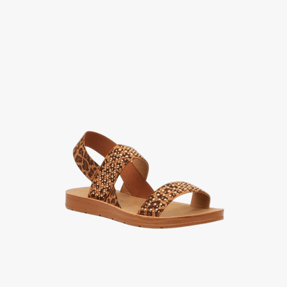 Butterfly Womens Zina 23 Sandal Leopard | Butterfly