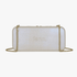 Fenn Wallet Champagne Shimmer Gold Zip Gold Chain | Fenn