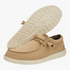 Hey Dude Mens Wally Sport Mesh Tan White | Hey Dude