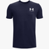 Under Armour Boys Sportstyle Left Chest Short Sleeve Tee 410 Navy | Under Armour