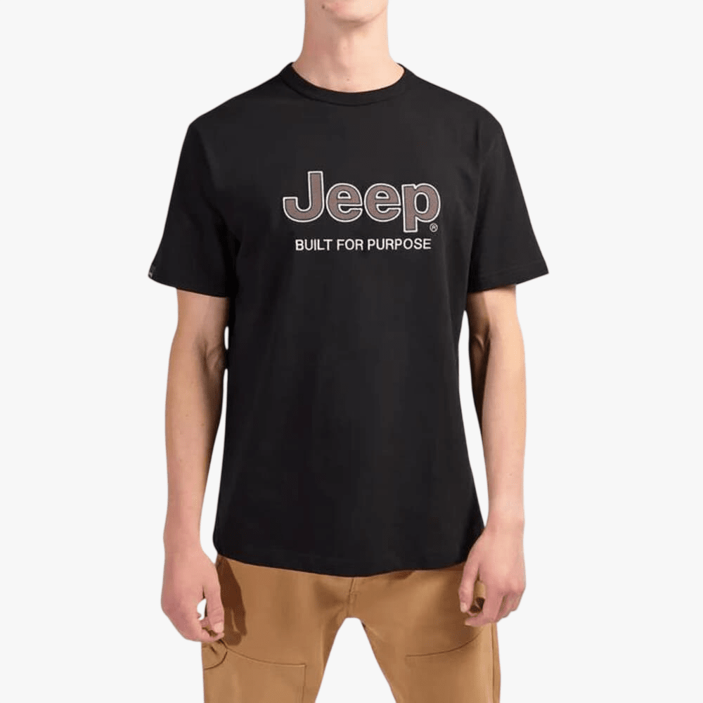 Jeep Mens Core Applique Tee Black | Jeep