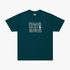 Dc Mens Outline Star Short Sleeve Tee Deep Teal | DC