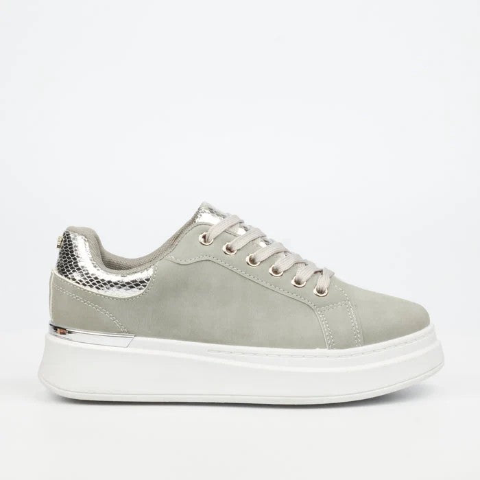 Butterfly Womens Campus 1 Sneaker Grey