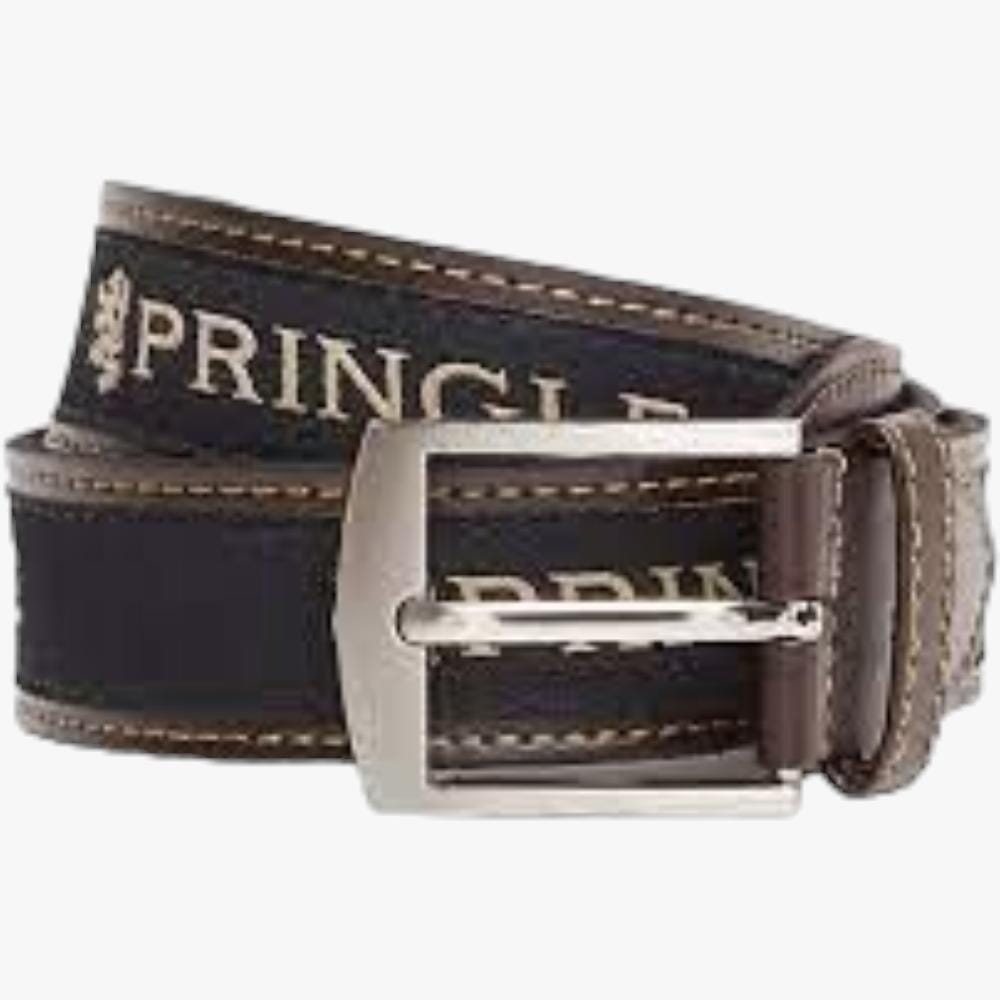 Pringle Mens Casual Belt Brown Pringle