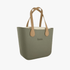 Fenn Original Watercress Handbag Beige Inner Gold Zip Light Tan Handle | Fenn