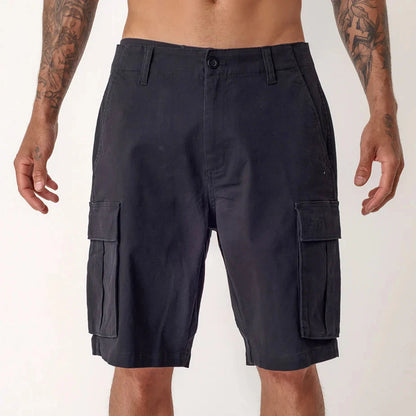 Fox Mens Slambozo 2.0 Cotton Canvas Walkshorts Black | Fox