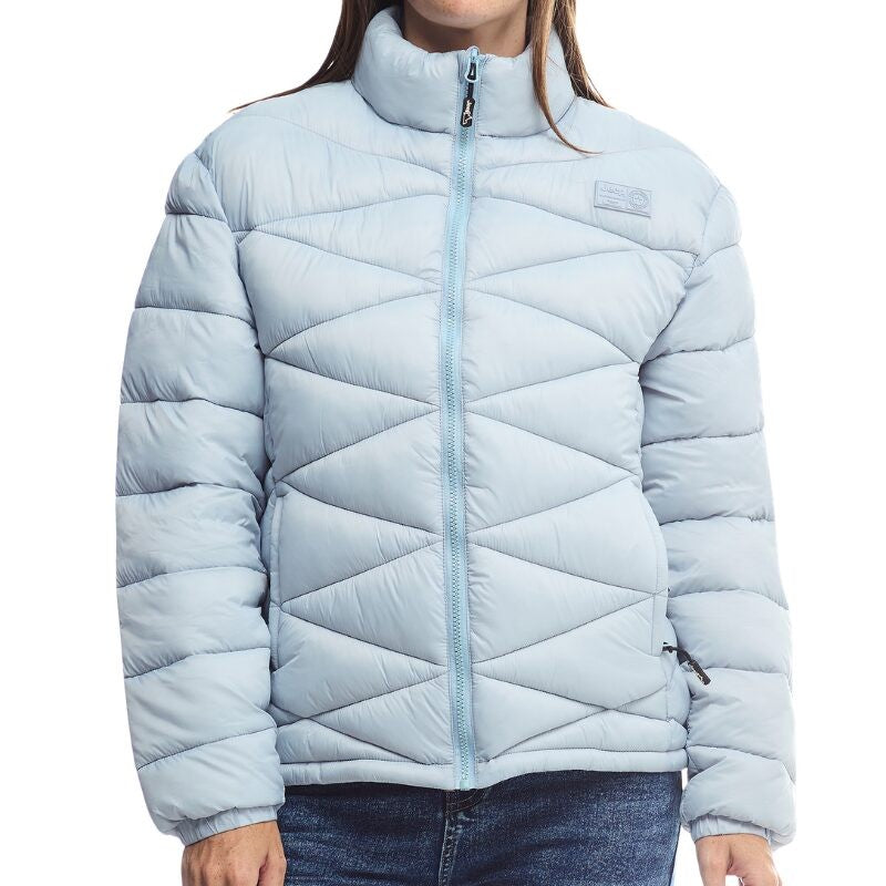 Jeep Womens Core Puffer Jacket Blue