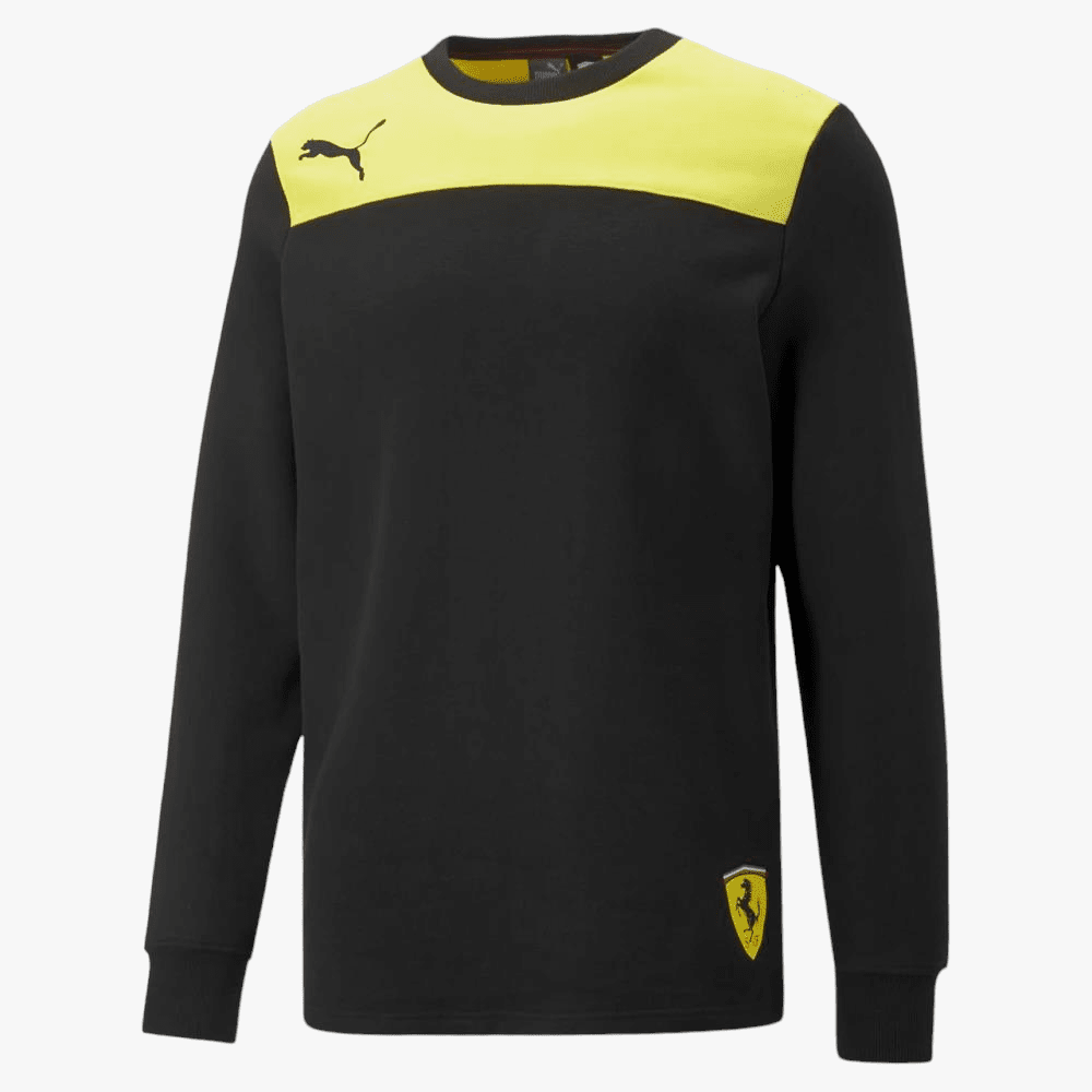 Puma Mens Ferrari Race Assembly Sweater Black | Puma