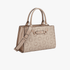 Guess Lacy Satchel Handbag Taupe | Guess