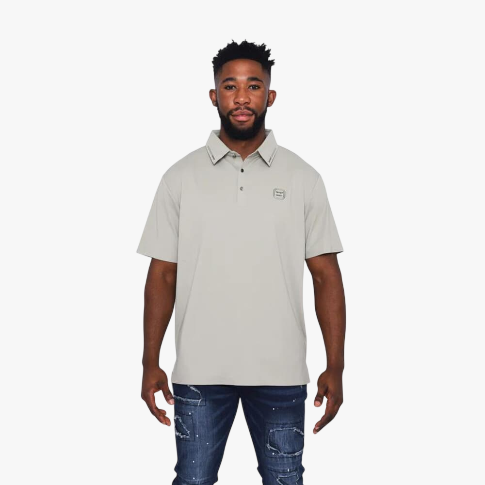 Soviet Mens Sobral Short Sleeve Golfer Sage