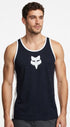 Fox Mens Head Airline Tank Black White | Fox