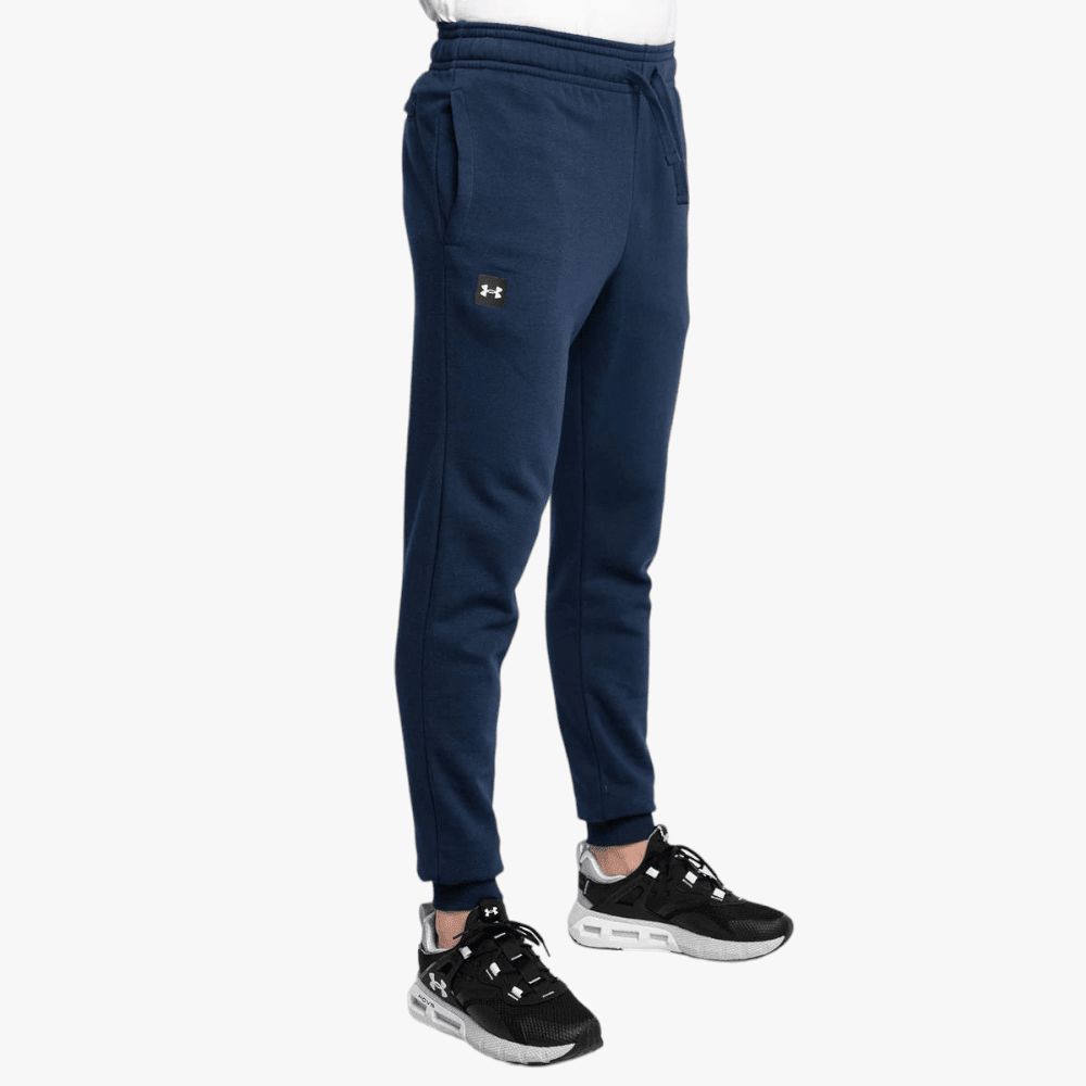 Under Armour Mens Rival Fleece Joggers 408 Navy | Under Armour