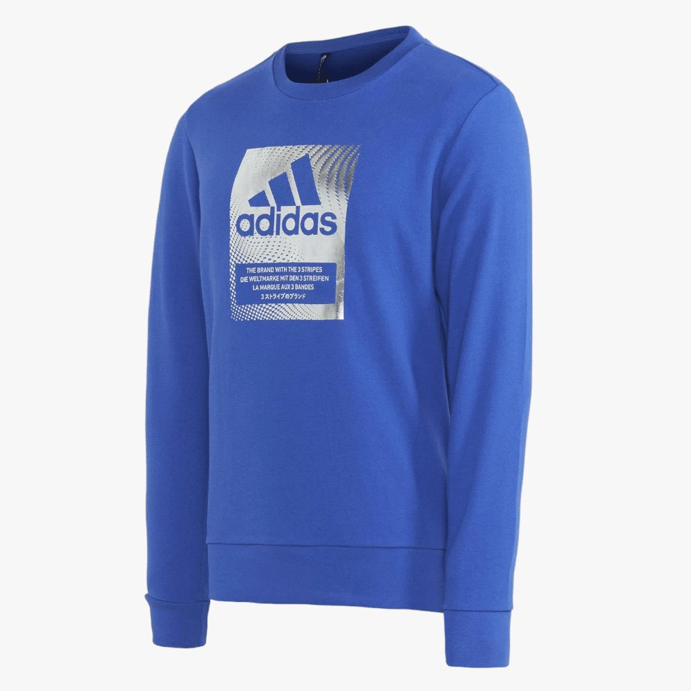 adidas Mens Bos Bx Sweatshirt Bold Blue | adidas