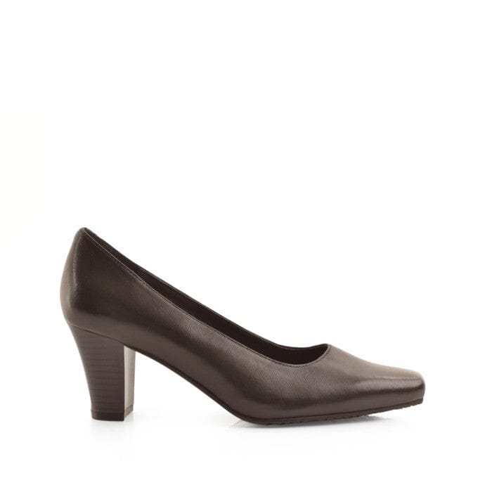 Greencross Womens Hh Square Toe Slip On Court Brown | Greencross