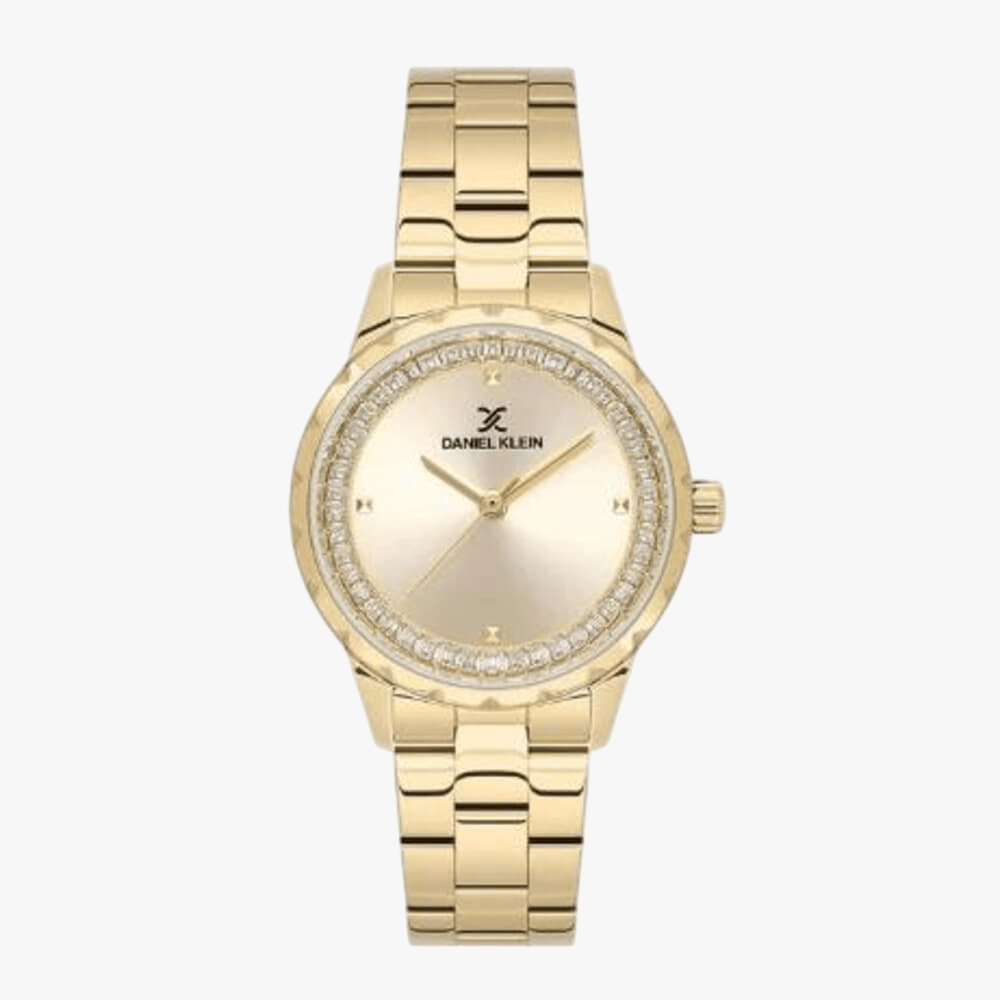 Daniel Klein Premium Champagne Dial Analogue Watch Daniel Klein