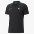 Puma Mens Mapf1 Ess Logo Short Sleeve Polo Golfer Black | Puma