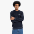 Quiksilver Mens Keller Crew Sweater Dark Navy Heather | Quiksilver