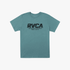 Rvca Mens Copy Short Sleeve Tee Pine Grey | Rvca