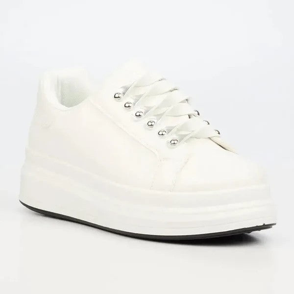 Butterfly Womens Senhora 31 Sneaker White