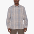 Jeep Mens Long Sleeve Check Shirt Dark Camel Jeep