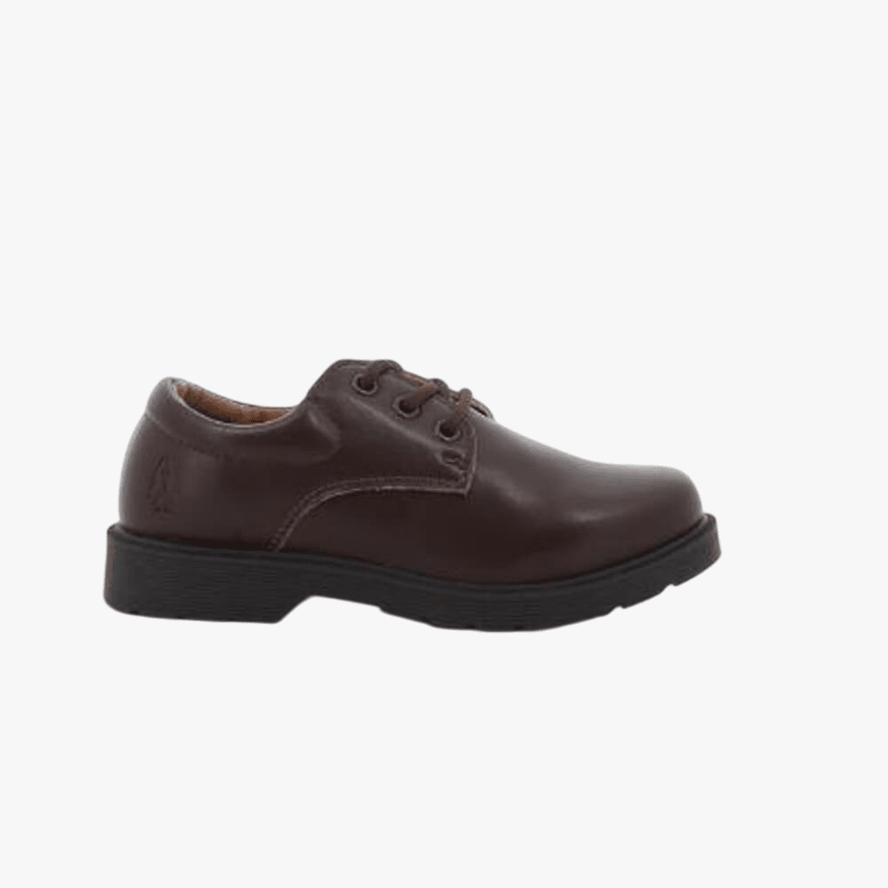 Hush Puppies Kids Curtis Lace Up School Shoe Brown | Hush Puppies