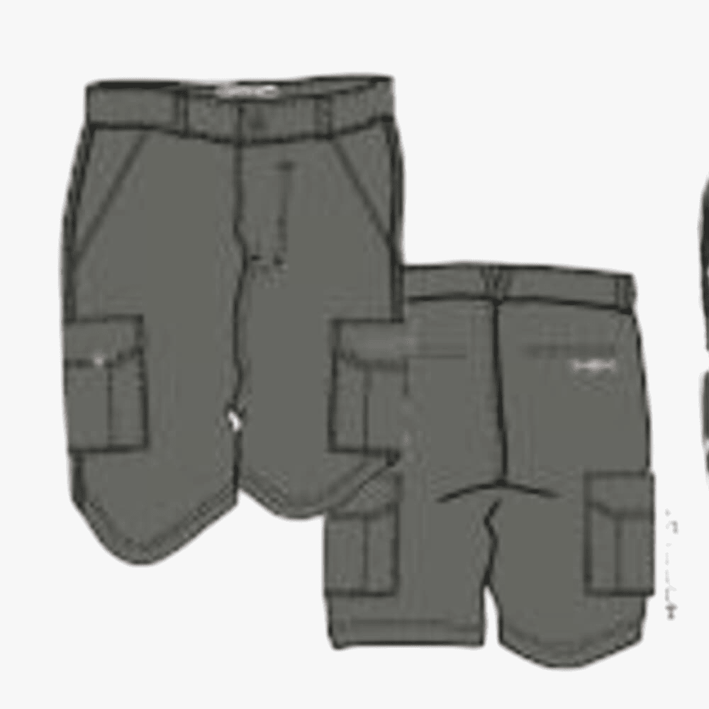 Kakiebos Mens 24Cm Fixed Waist Shorts Choc | Kakiebos