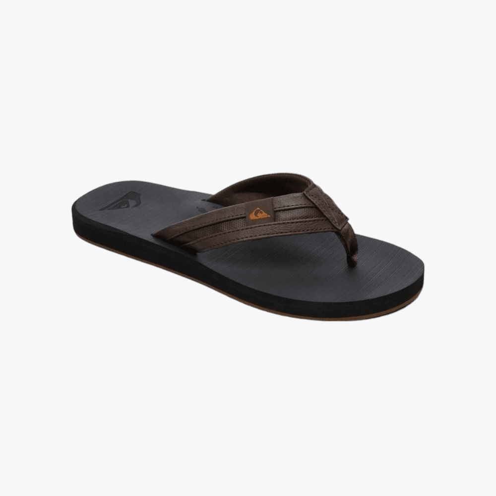 Quiksilver Mens Carver Squish Sandal Black Brown | Quiksilver