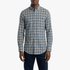 Polo Mens Small Check Long Sleeve Shirt Blue | Polo