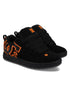 Dc Mens Court Graffik Sneaker Black Orange | DC