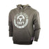Wildebees Mens Printed Fleece Hoody Fatigue Melange | Wildebees