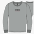 The North Face Mens Est 1966 Long Sleeve Tee High Rise Grey The North Face