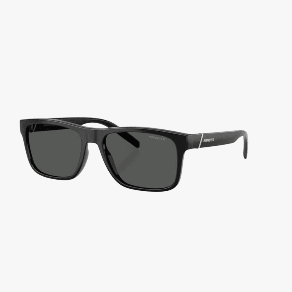Arnette Man Bandra Black Sunglasses Dark Grey Lens | Arnette