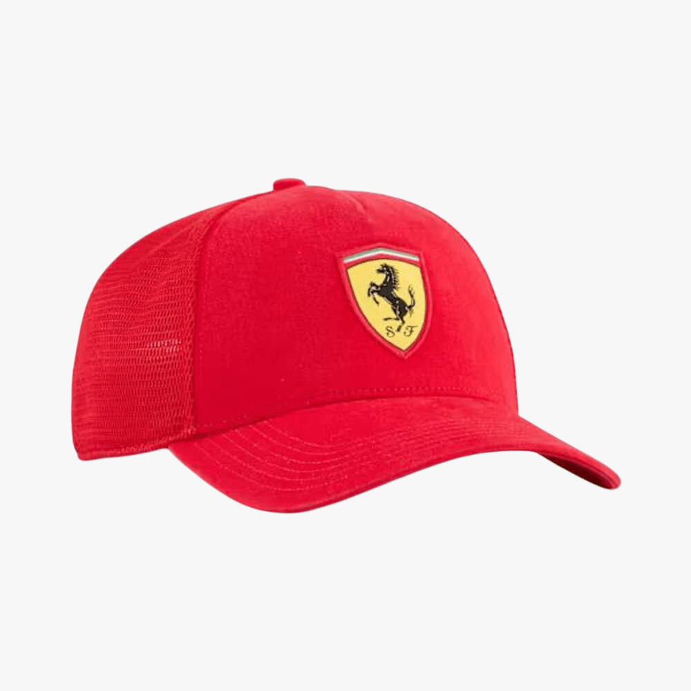 Puma Ferrari Trucker Cap Rosso Red | Puma