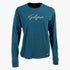 Salomon Girls Across Oceans Long Sleeve Tee Deep Teal Mel | Salomon