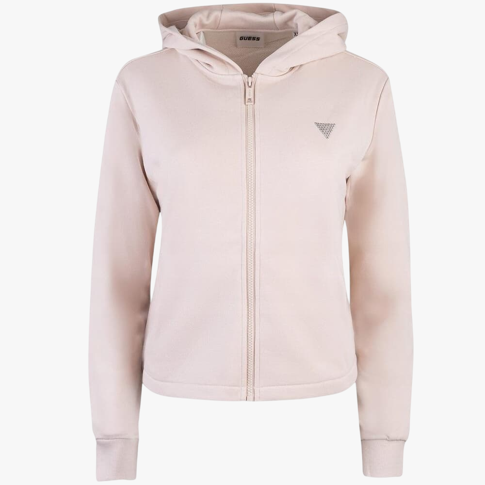 Guess Womens Zory Hoodie Sweatshirt Black
